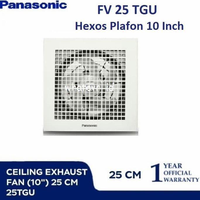 Panasonic Exhaust Plafon Hexos Panasonic 10Inch New Stok