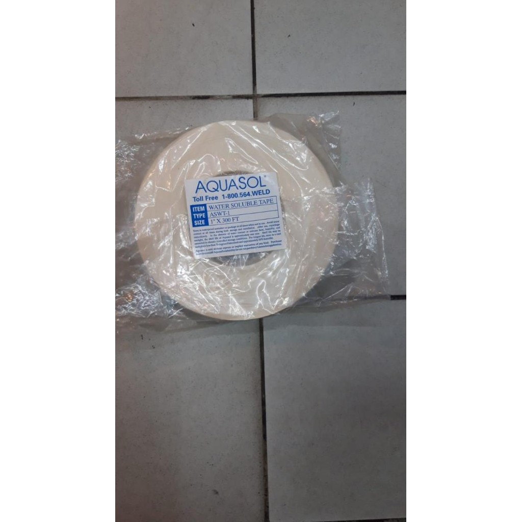

Water Solube Paper Aquasol Uk 1In X 300 Fett New Stok