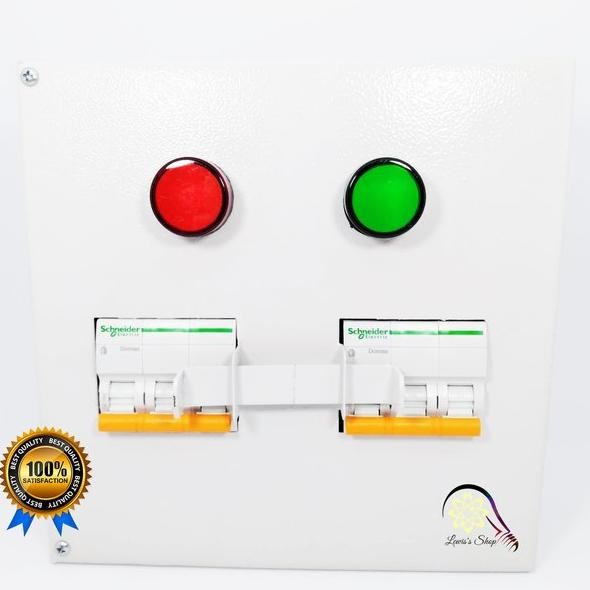 PANEL INTERLOCK SCHNEIDER MCB 3 PHASE PLN GENSET CHANGE OVER SWITCH COS
