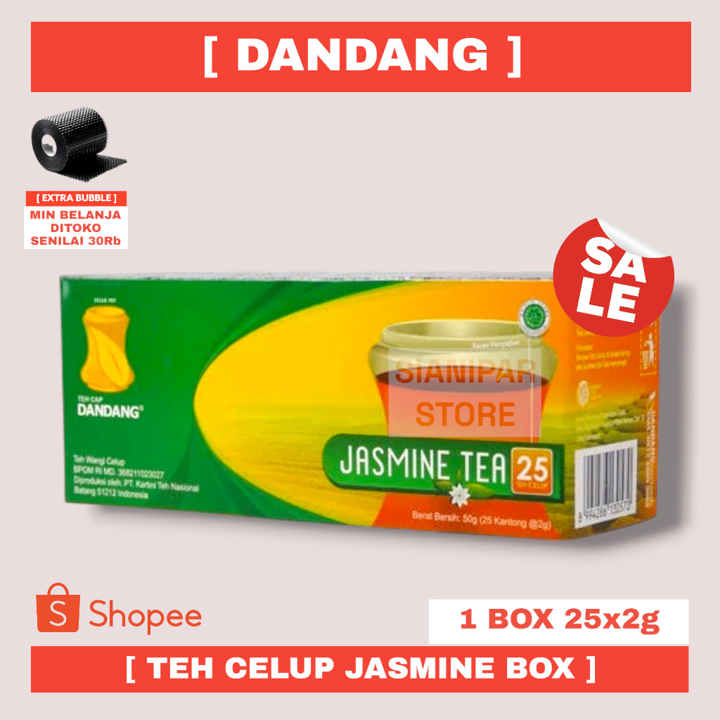

DANDANG TEH CELUP JASMINE BOX 25X2g