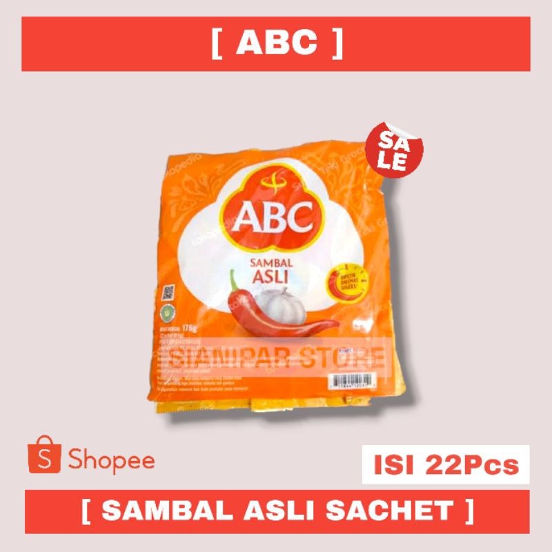 

ABC SAMBAL PCK SACHET STICK 22x8g