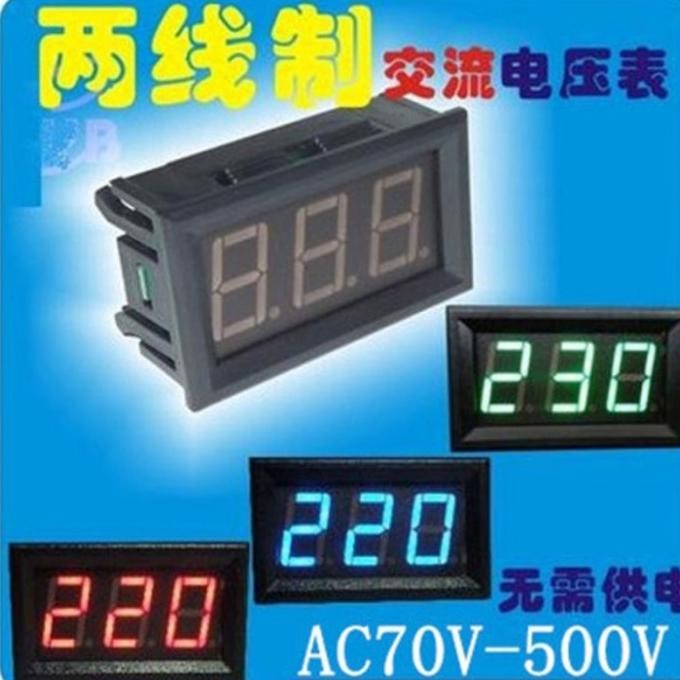 Digital VU AC 220 Voltmeter AC Digital 70-500 VAC