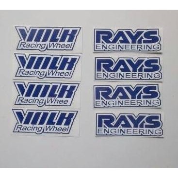Sticker Volk Rays Biru