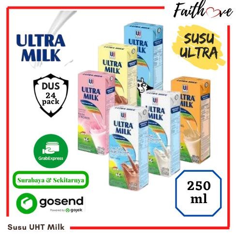 

Susu Ultra Milk Promo 250 ml by GoJek Grab