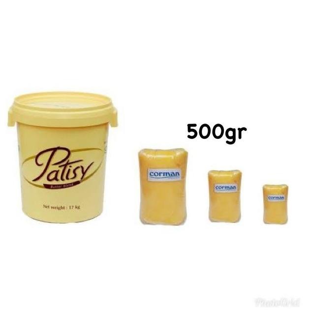

BUTTER MENTEGA CORMAN PATISY BUTTER BLAND 500gr REPACK