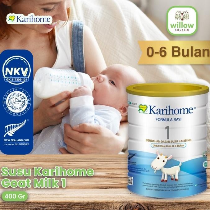 

Susu Karihome Goat Milk Step1 400Gr