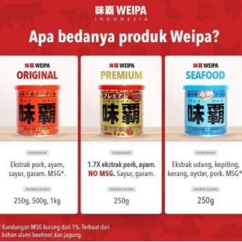 

Sale Weipa Original Premium Jepang 500Gr | 250Gr | 125Gr - Jlu
