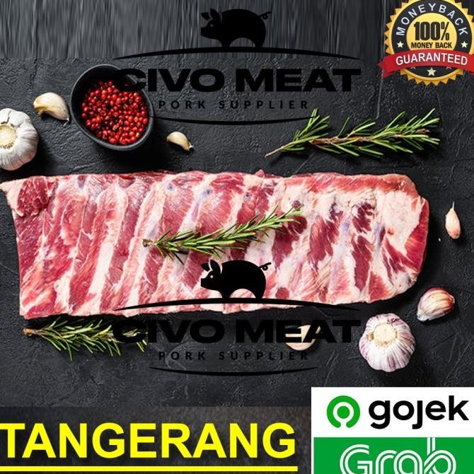 

Murah Daging Babi Pork Ribs / Iga Murni