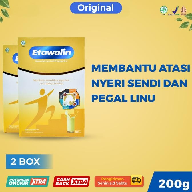 

Etawalin - Susu Herbal 100% Alami (2 Box)