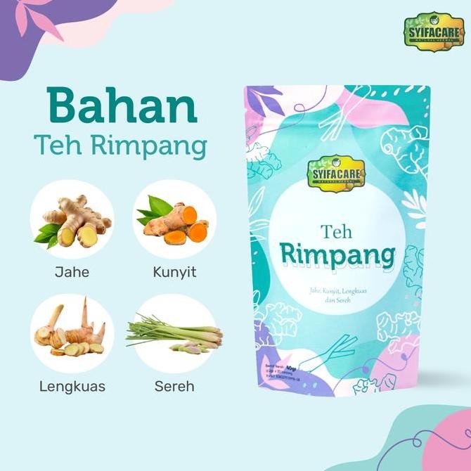 

Grosir [Bpom] Paket 6 Pcs Teh Rimpang Syifacare - Minuman Instan Rempah Alami Jahe Kunyit Lengkuas Sereh - Bpom & Halal Mui