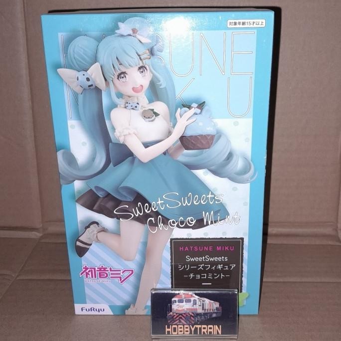 FURYU HATSUNE MIKU SWEET SWEETS CHOCO MINT FIGURE