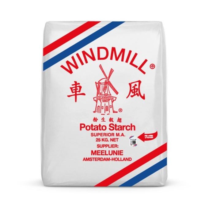 

Promo Potato Starch Windmill 25 Kg Bag - Gojek Grab Only / Tepung Kentang