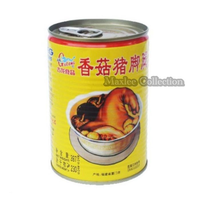 

Murah Gulong Pork Leg With Mushroom / Kaki Babi Kaleng Dengan Jamur 397Grm