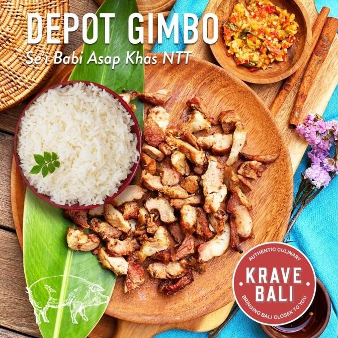 

Promo Depot Gimbo Sei Sapi - Babi Asap - Ready To Eat - Krave Bali