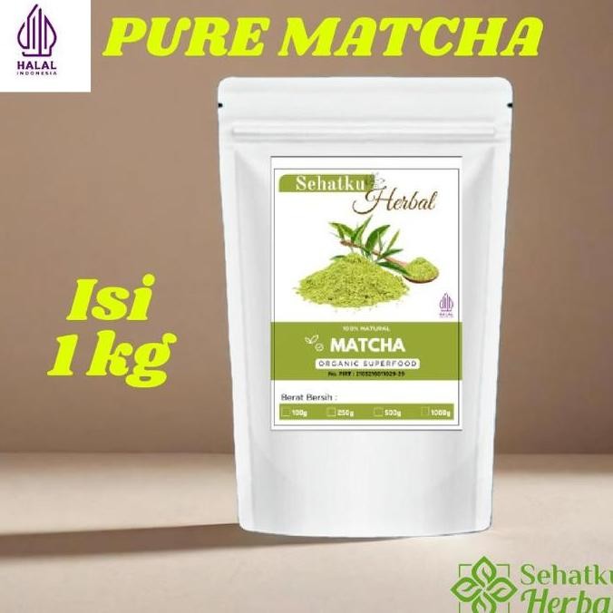 

Grosir Sehatkuherbal Matcha Powder Green Tea : Bubuk Matcha Isi 1Kg
