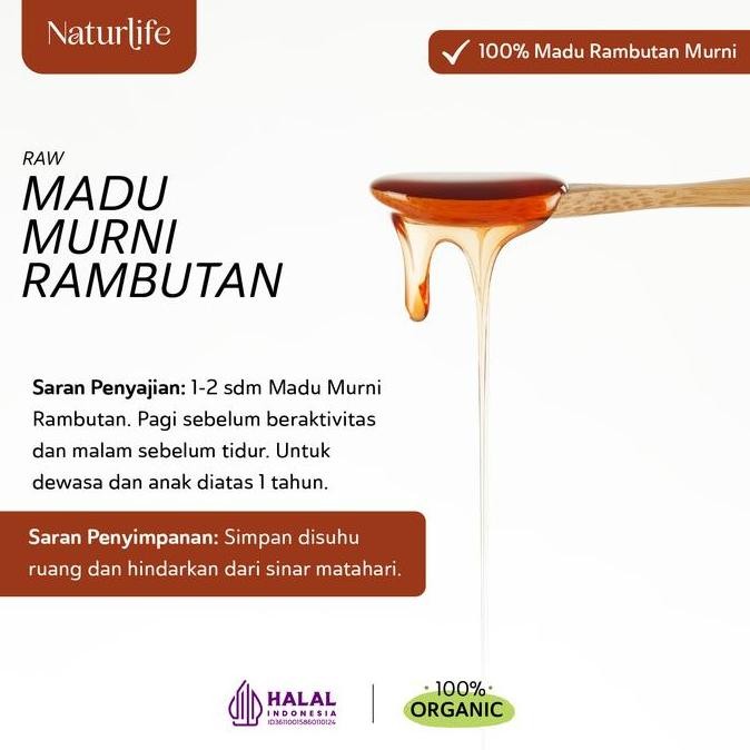 

Murah Madu Rambutan 650Gr Dari Naturlife