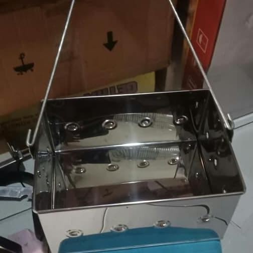 tutup cetakan kue balok pakai arang