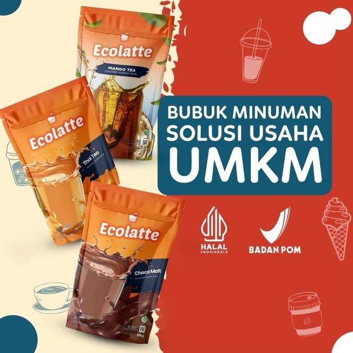 

Sale Ecolatte Thai Tea 1 Kg Serbuk Bubuk Minuman Murah Cocok Untuk Usaha Umkm Sudah Bpom Halal Powder Drink Aneka Rasa Instan