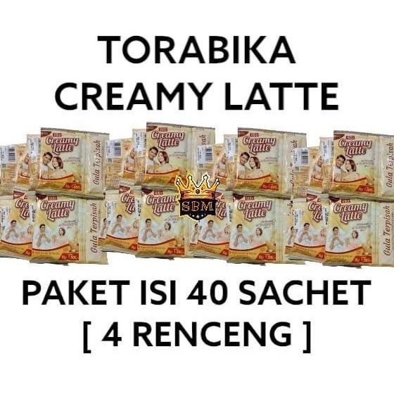 

Grosir Isi 40 ~Sbm~ Torabika Creamy Latte Sachet Organik Pak Coffee Gula Kopi Minuman Manis