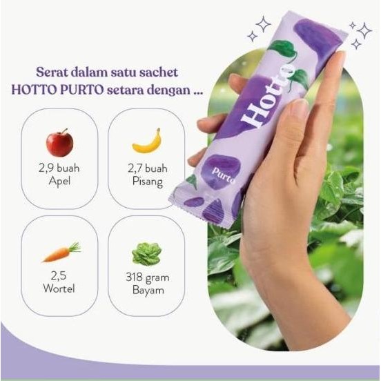 

Promo Hotto Purto Superfood Multigrain Dengan Ubi Ungu - 1 Pouch (16 Sachet)