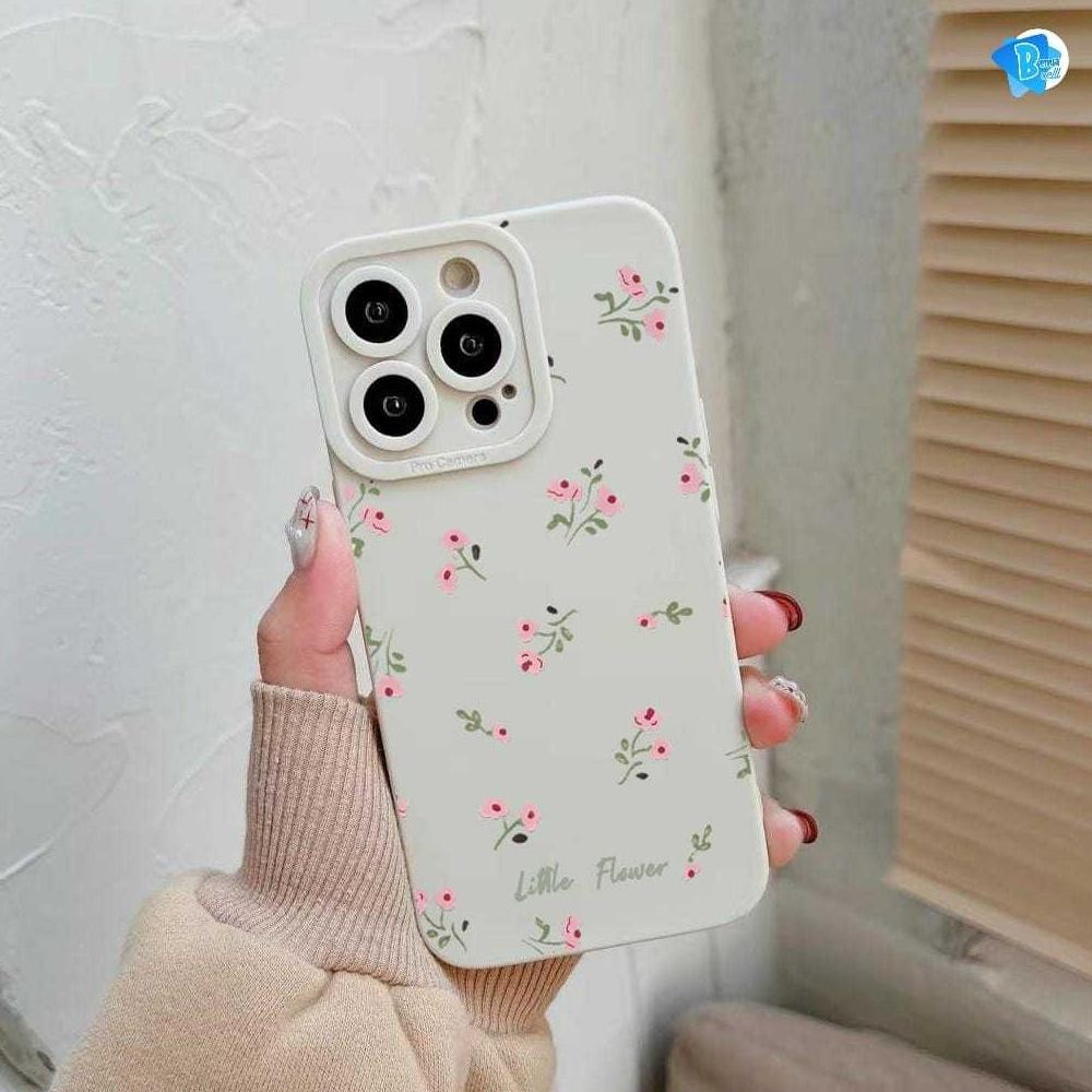 fg-7 SS906 Case Aesthetic Flower Casing Hp Untuk FOR SAMSUNG A14 4G A15 A20 A30 A20S A21S A22 M22 M3