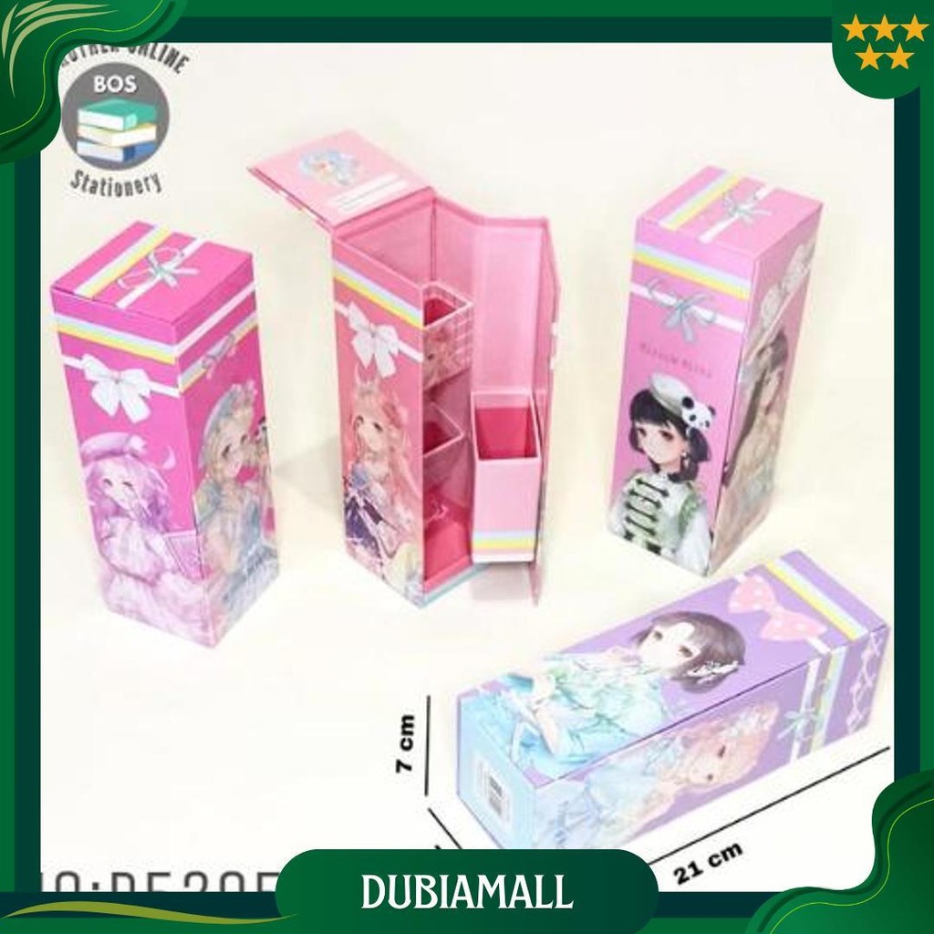 

Bos Kotak Pensil Karton Berdiri/Tempat Pensil Organizer/Pencil Case Promo Puncak