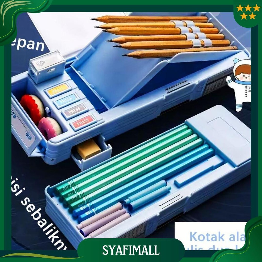 

Dosoma Kotak Alat Tulis Kartun Multifungsi Portabel Band Pembelajaran Hadiah Alat Penyimpanan Gratis Ongkir