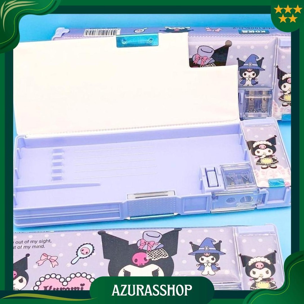 

[Grosir Atk] Tempat Pensil 2 Sisi Penutup Magnet + Pengserut Karakter Kawaii Promo Puncak