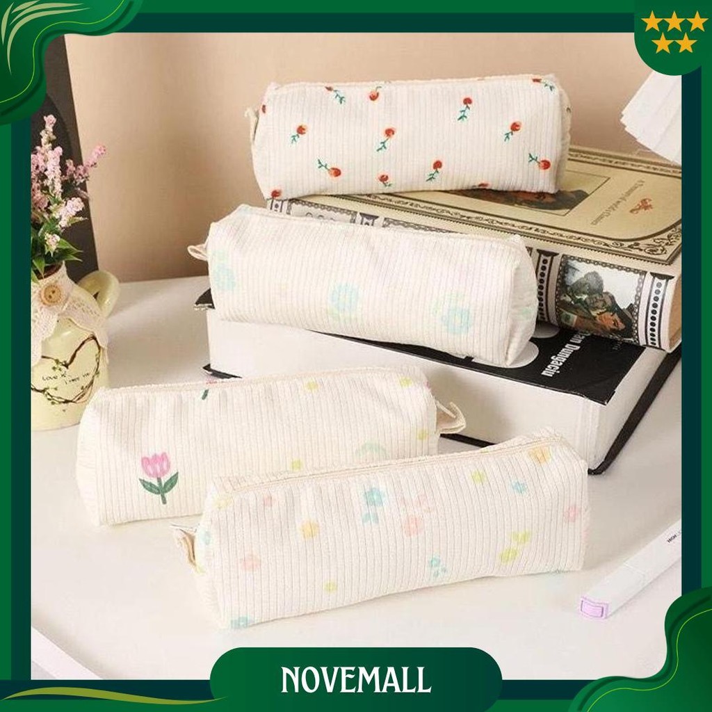 

Tempat Pensil Motif Bunga / Kotak Pensil Motif Little Flower / Kotak Pencil Case Minimalis Flower Promo 4.4