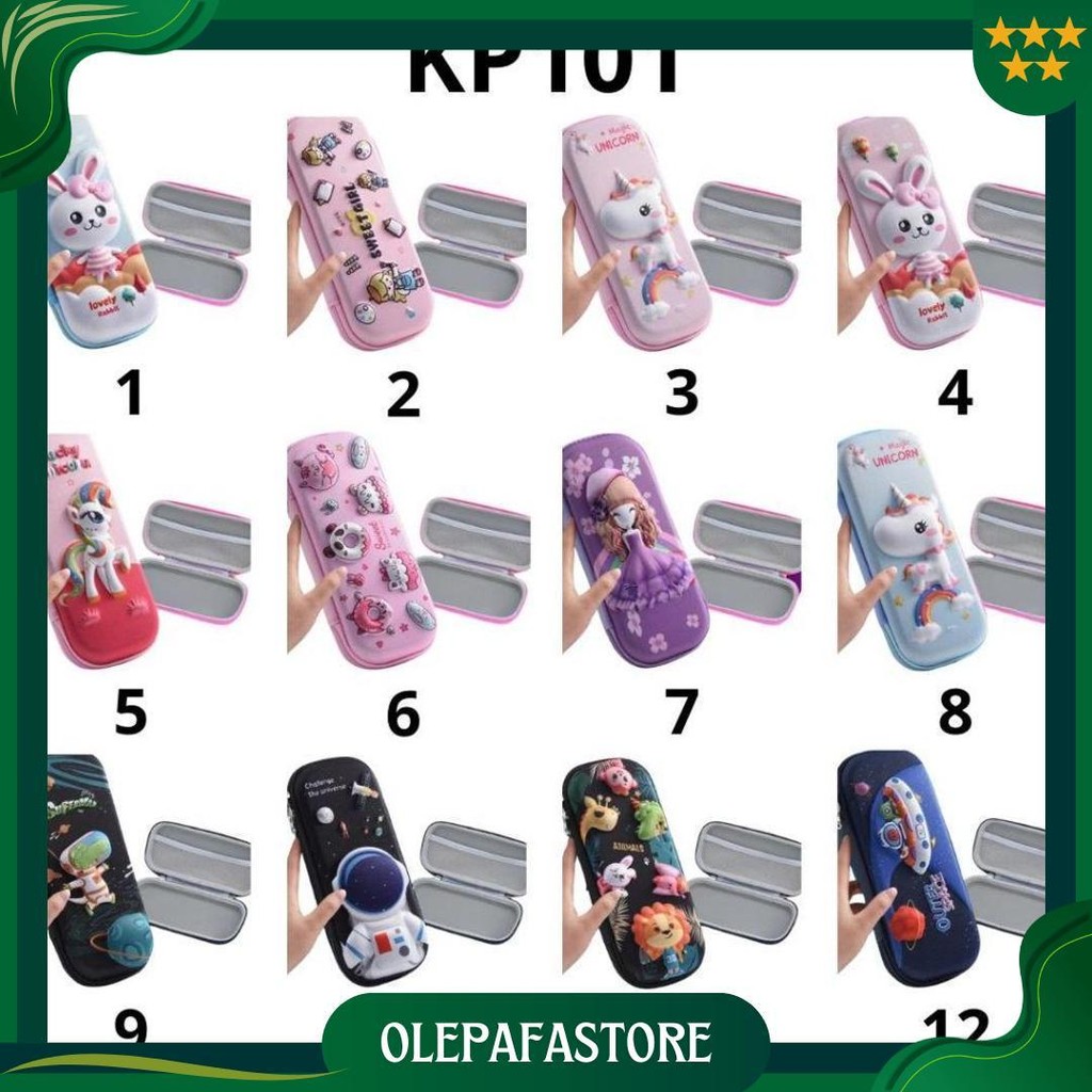 

Gokido - Kp101 Tempat Pensil Anak Perempuan Murah Kotak Pensil Anak Perempuan Gambar 3D Anak Kotak Pensil Anak Anak Promo 4.4