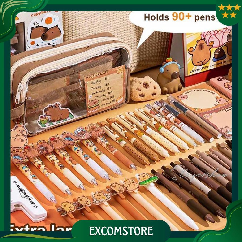 

Capybara Tempat Alat Tulis Kotak Pensil Aesthetic Tas Penatempat Pencil Tas Pensil Kapasitas Besar Cod