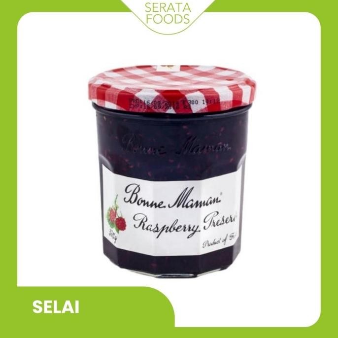 

Selai Bonne Maman Raspberry Jam 370 gr