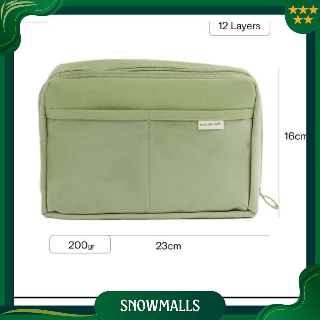 

Super Large Capacity Pencil Case Kawaii Canvas Pencil Box Pouch Organizer 8 Layer / 12 Layer Promo