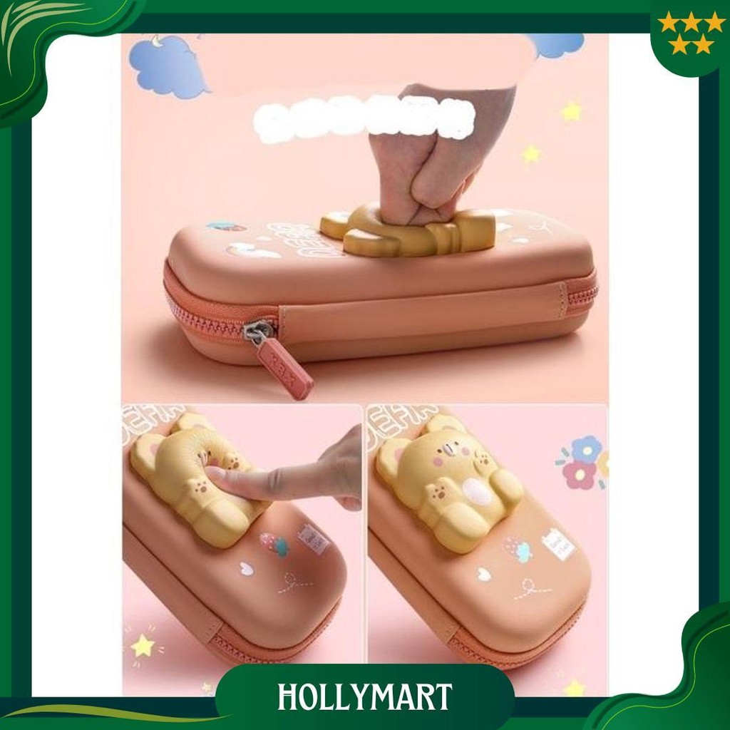 

Kotak Pensil Boneka Squishy 3D Pencet Tempat Pensil Hardcase Waterproof Pencil Case Anak Lucu 2 Tingkat 2 Lapis Ori