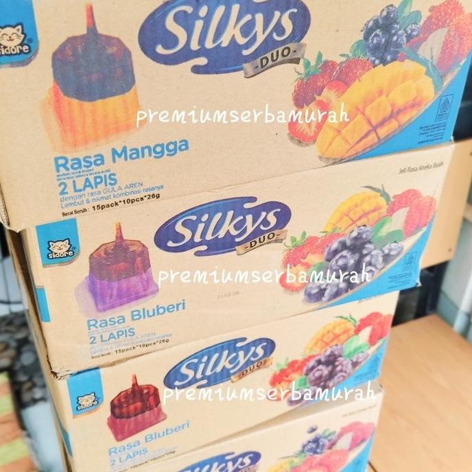 

Promo Silkys Pudding Duo Mix 3 Varian Isi 15Pack (150Pcs)