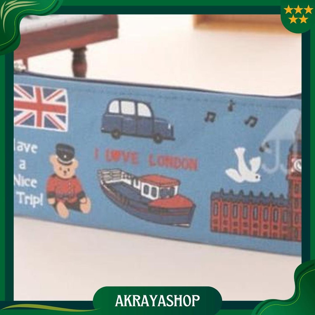 

Tempat Pensil/Tas/Pouch Motif London Cod