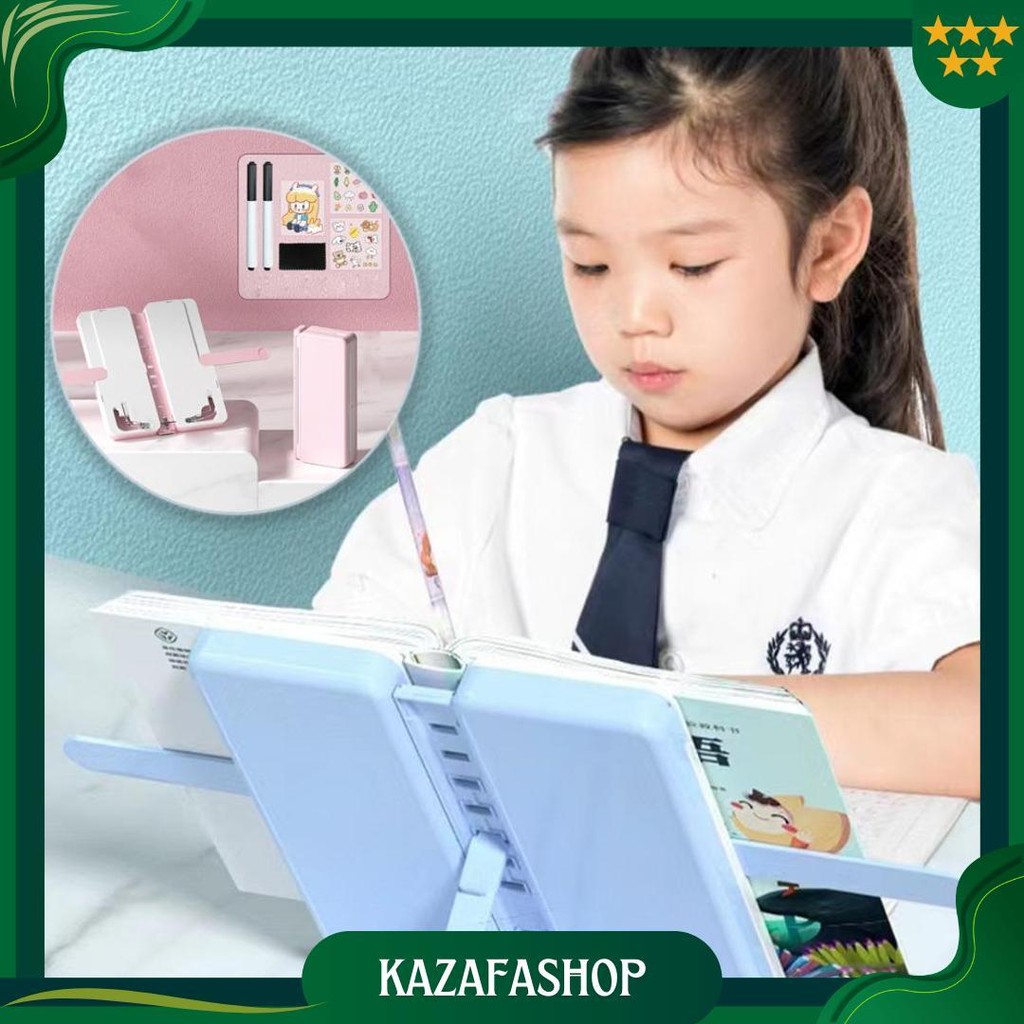 

Kotak Pensil Lipat 2In1 Multifungsi Dengan Tatakan Buku Dan Papan Tulis Praktis / Tempat Penyimpanan Alat Tulis Anak Sekolah / Pencil Case Book Holder Import Az ZikraStationery A73 Ori