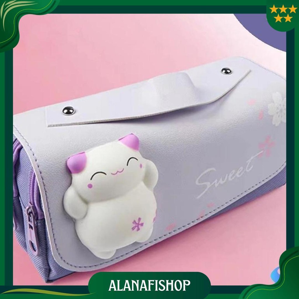 

Kotak Pensil Squishy / Tempat Alat Tulis Boneka Squishy / Squishy / Tempat Peralatan Sekolah Ori