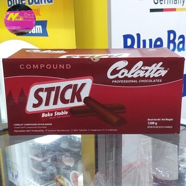 

Murah Coklat Colatta Stik / Chocolate Stick / Sticks Compound 1.2 Kg Grab