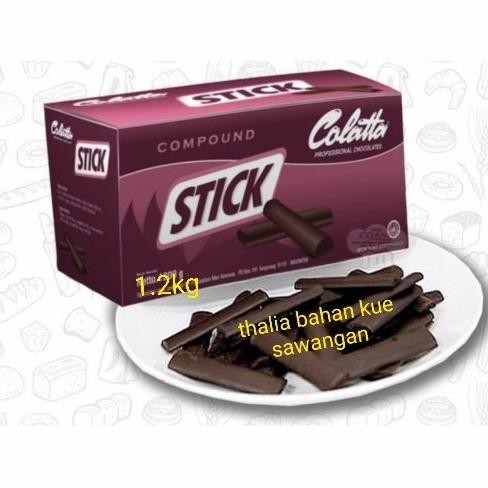 

Promo Colatta Coklat Stik Compound 1.2Kg Tahan Bakar, Hiasan Kukis Enak