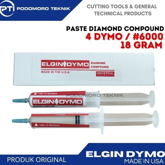 

Murah Elgin Dymo Diamond Compound Made In Usa Grade 6000 18Gr