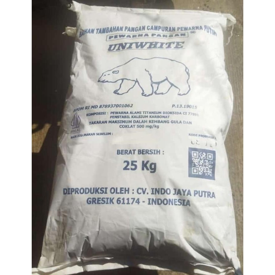 

Murah Pewarna Makanan Putih Uniwhite 25Kg