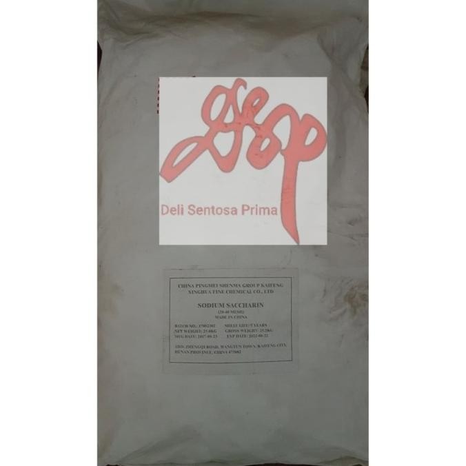 

Murah Sodium Saccharine S / Sakarin Halus Food Grade Pemanis Ex. Rrt 25Kg