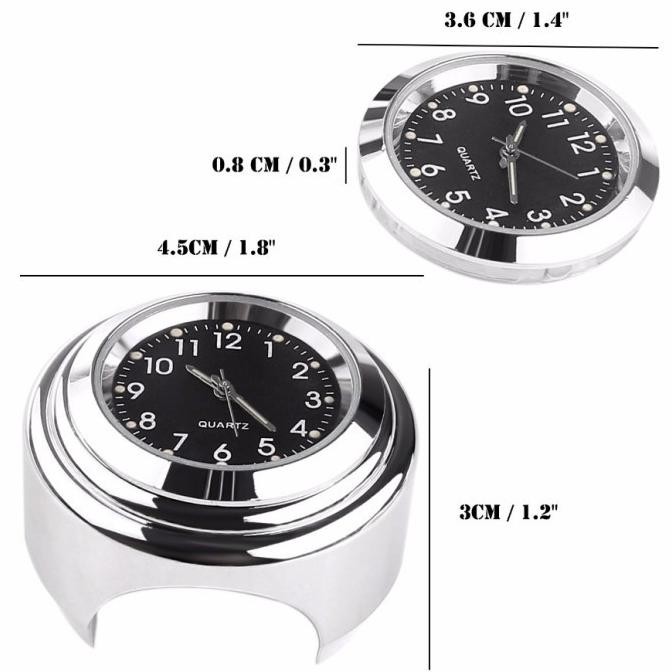 [Good] Jam Stang Motor Variasi Handlebar untuk Melihat Waktu Lebih Mudah