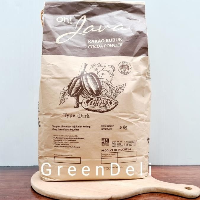 

Promo Oh! Java Coklat Bubuk / Cocoa Powder - 5 Kg [Dark - Ekspedisi]