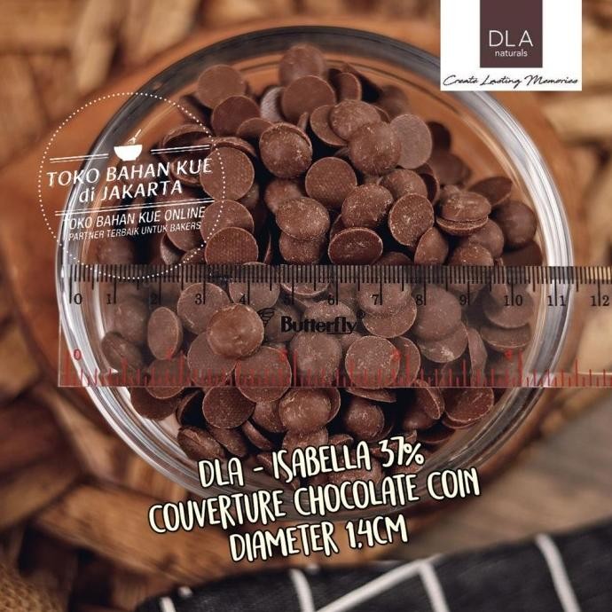 

Murah Dla Naturals - Couverture Milk Chocolate Isabella 500Gr Coklat Susu