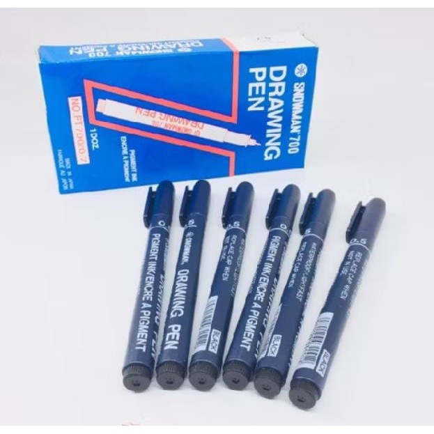 

Drawing Pen Snowman FT700 / 0.5 - Black