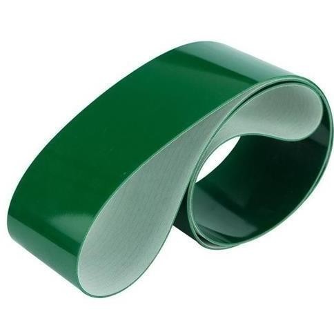 Conveyor Belt Pvc Hijau 2Mm 450Mm X 24.000Mm Endless, Guide K10 Center New Stok