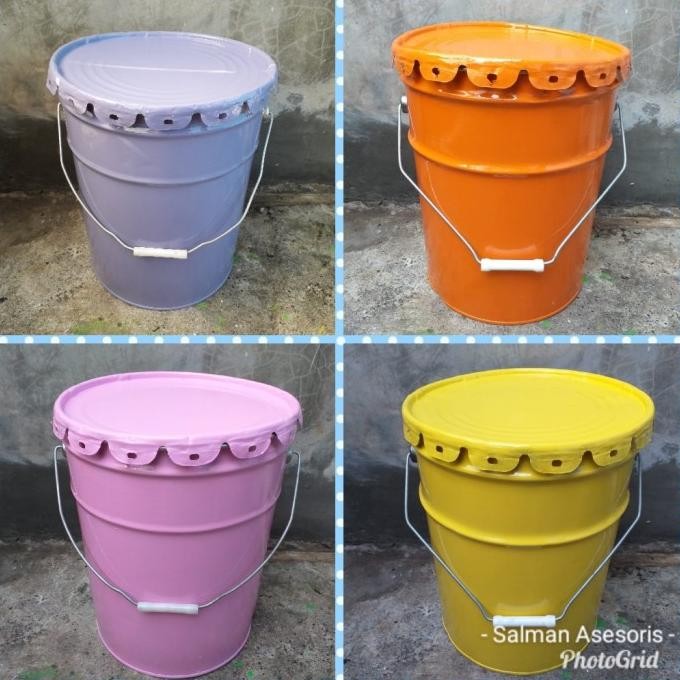 Tong Besi 20 Liter Tempat Bakar Sampah