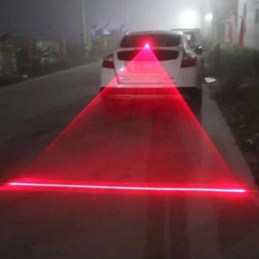 Premium Lampu Laser Belakang Mobil Dan Motor Universal Keren Anti Tabrakan Laser Fog Light High Qual